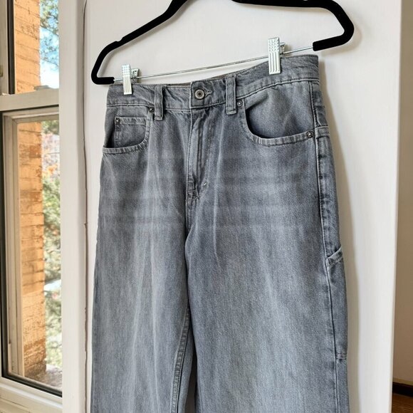 New Free People Tinsley Baggy High Rise Jeans Denim Wide Leg We The Free 26 - Picture 6 of 12